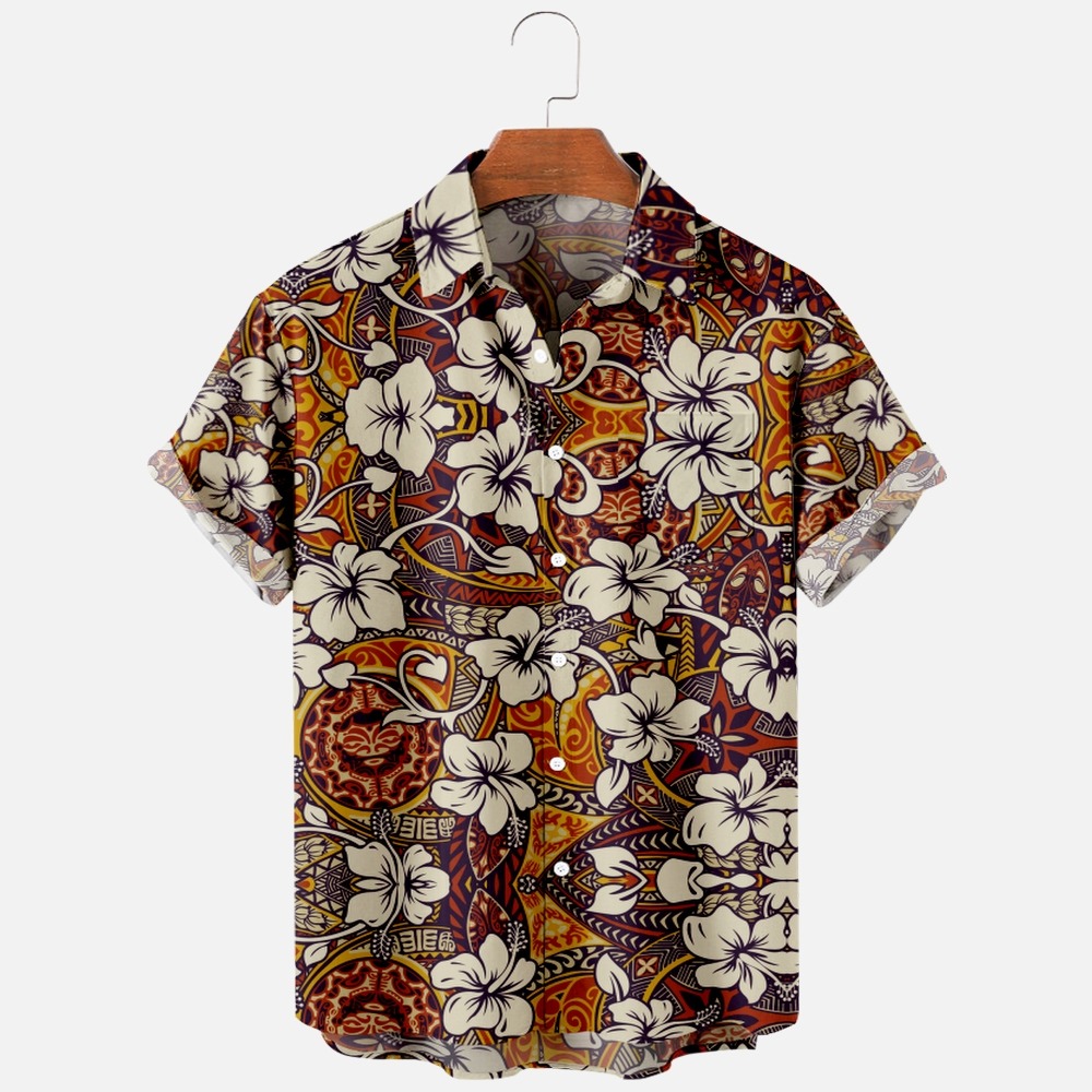 Men's Fashion Summer T Shirts Hawaiian 3d Print Cozy Casual One Button Shirts Short Sleeve Beach Oversized Shirts Men's Fashion Summer T Shirts Hawaiian 3d Print Cozy Casual One Button Shirts Short Sleeve Beach Oversized Shirts