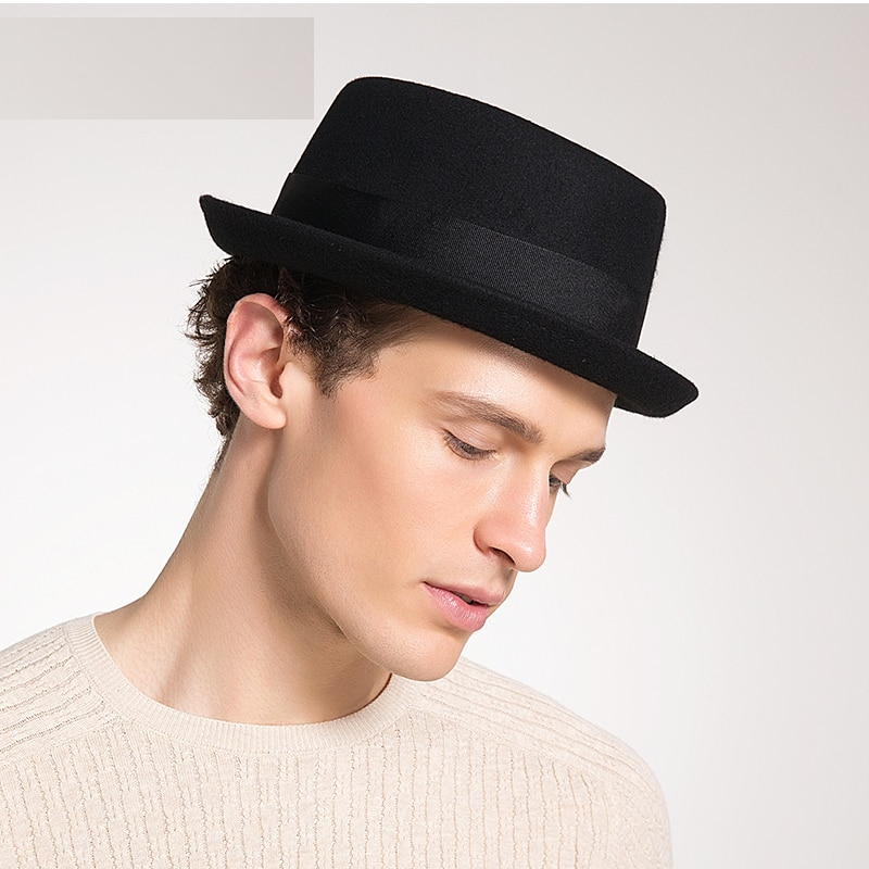 Mens Fedora Classic Hat Shape