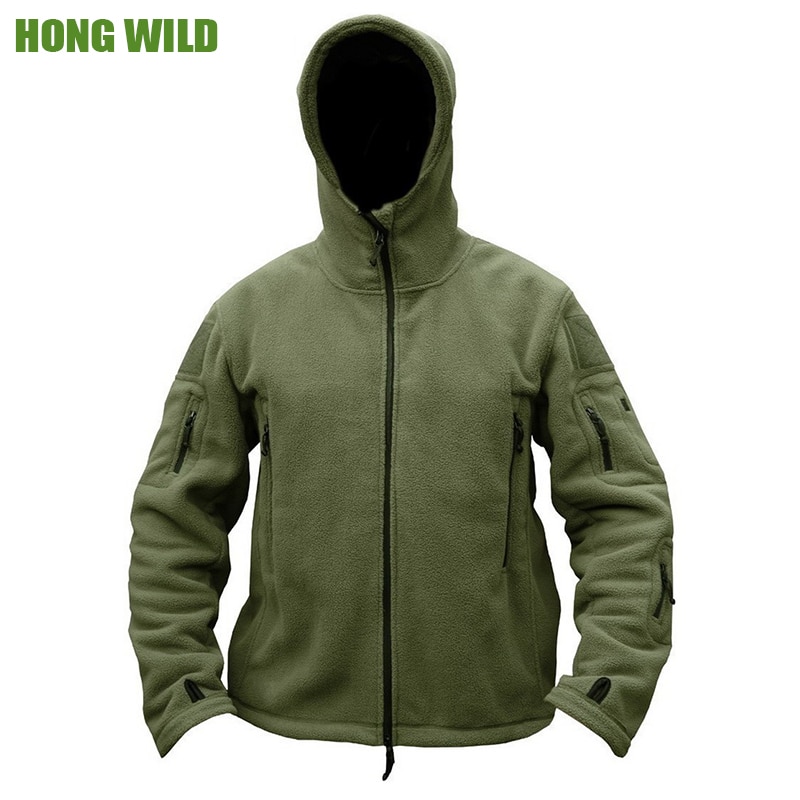 Mens Fleece Jacket Multi-Pockets Jacket Mens Fleece Jacket Multi-Pockets Jacket