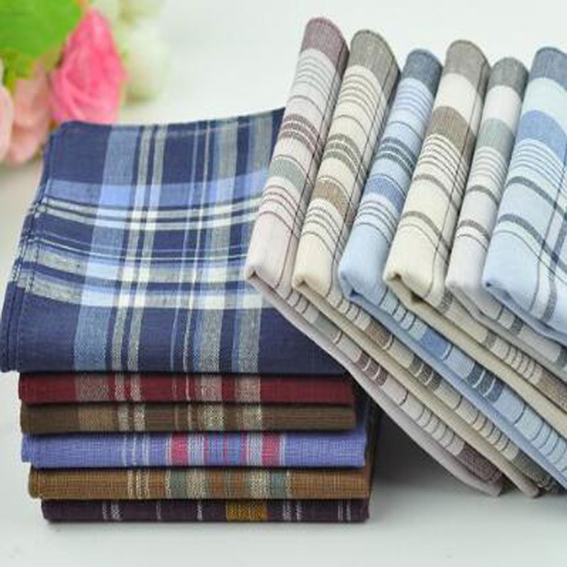 Men's Hankies Pocket Handkerchief Set (10 pcs)