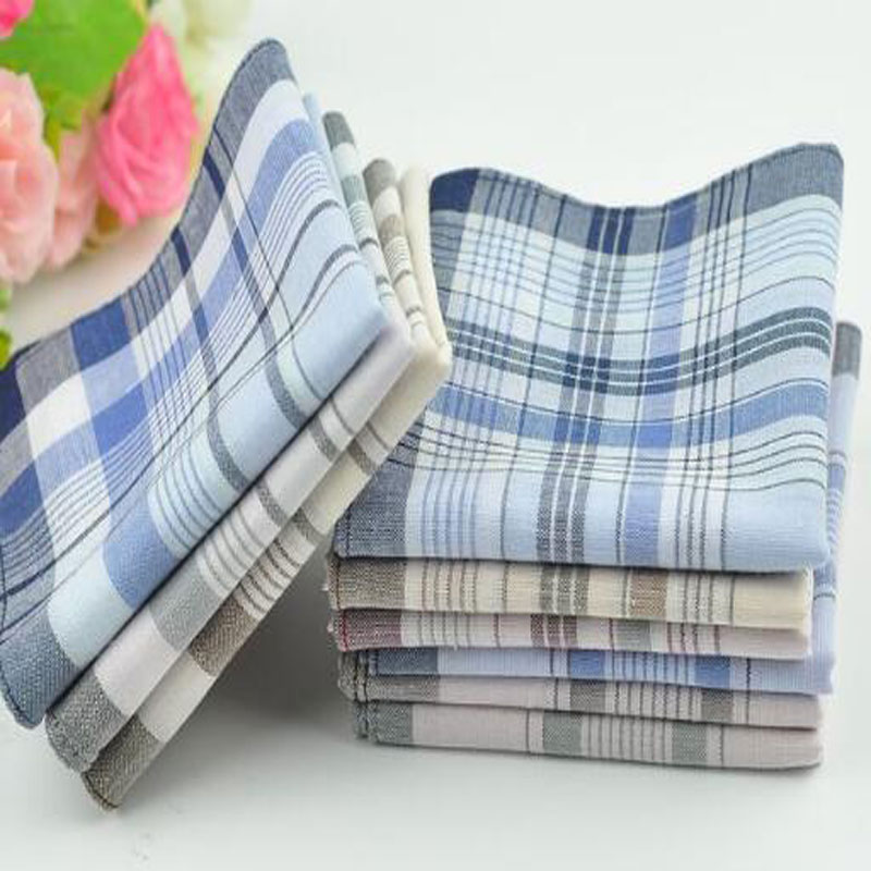 Men's Hankies Pocket Handkerchief Set (10 pcs) Men's Hankies Pocket Handkerchief Set (10 pcs)