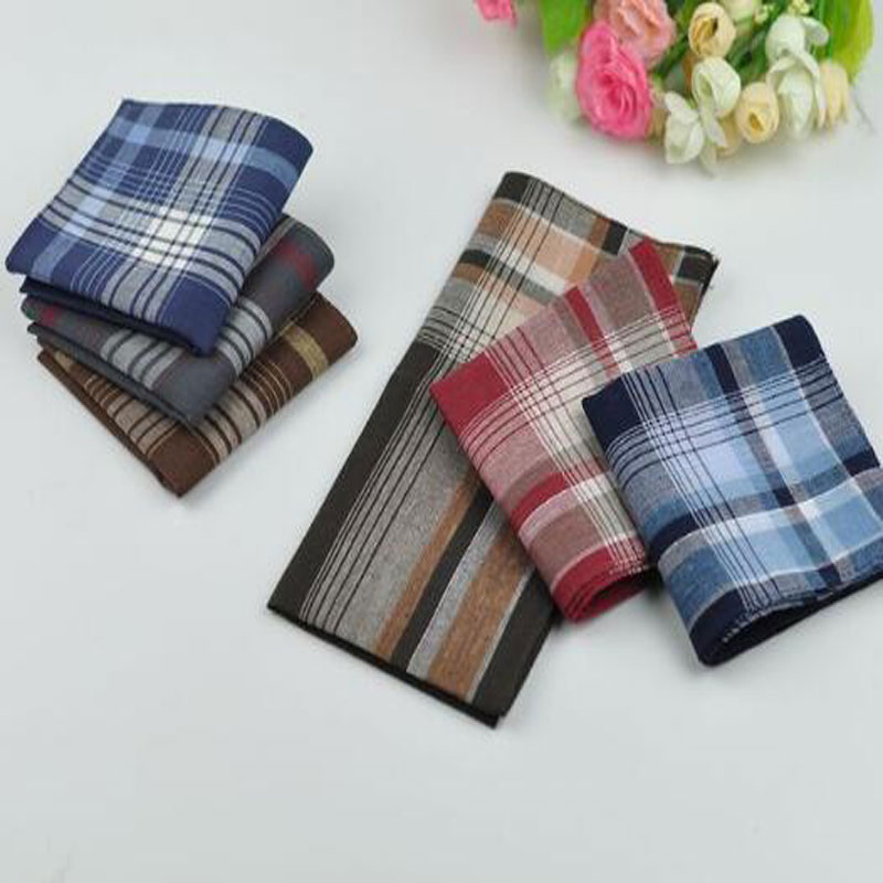 Men's Hankies Pocket Handkerchief Set (10 pcs) Men's Hankies Pocket Handkerchief Set (10 pcs)