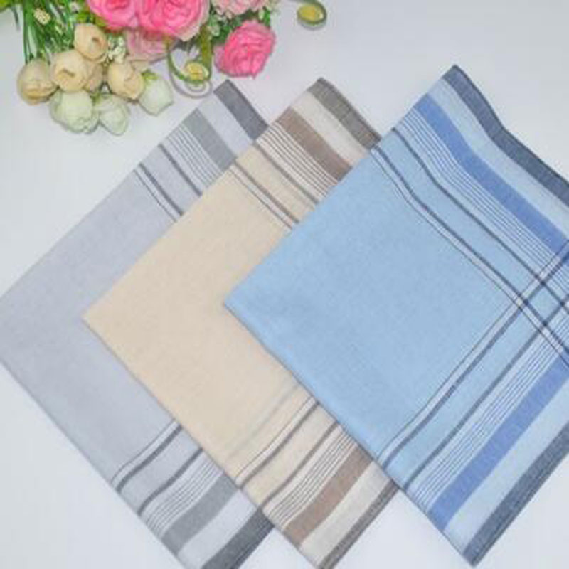 Men's Hankies Pocket Handkerchief Set (10 pcs) Men's Hankies Pocket Handkerchief Set (10 pcs)