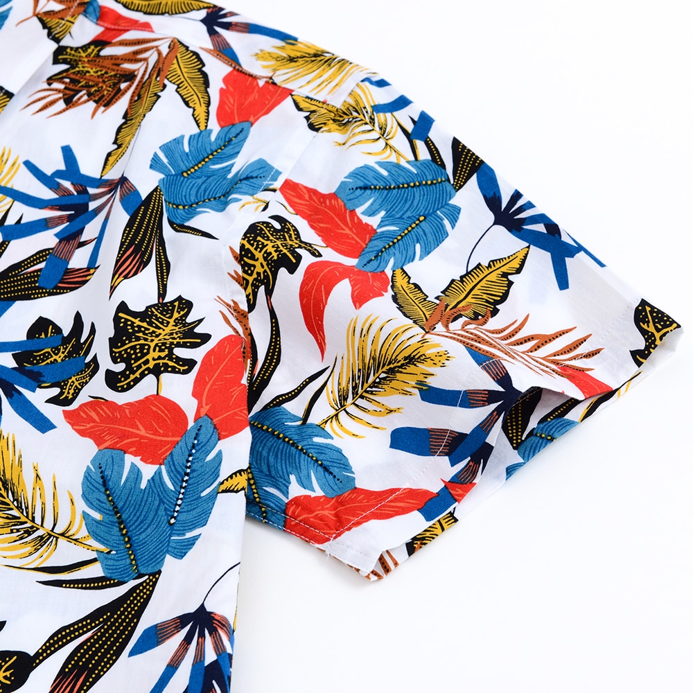 Mens Hawaiian Print Shirt Summer Wear Mens Hawaiian Print Shirt Summer Wear