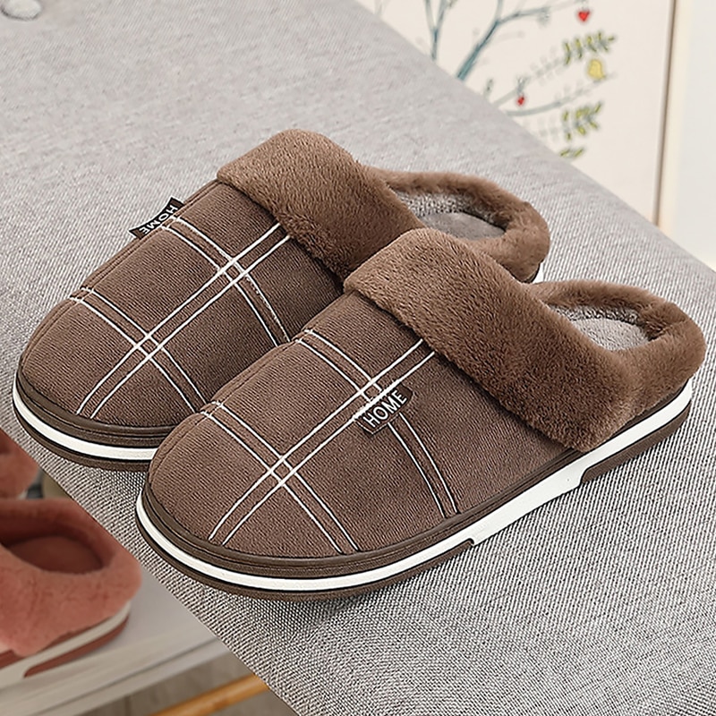 Men's Indoor Slippers with Soft Material