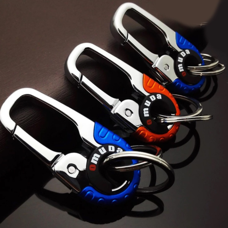 Men's Keychain Hook Stainless Steel Buckle Outdoor Carabiner Climbing Tool Double Ring Car Fishing Key Ring Car Men's Keychain Hook Stainless Steel Buckle Outdoor Carabiner Climbing Tool Double Ring Car Fishing Key Ring Car