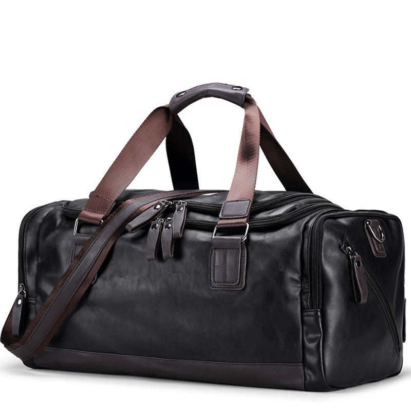 Mens Leather Duffle Bag Travel Handbag Mens Leather Duffle Bag Travel Handbag