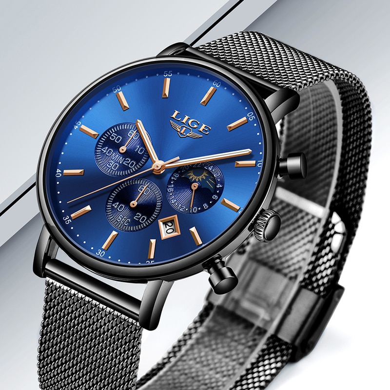 Mens Luxury Watch Stainless Steel