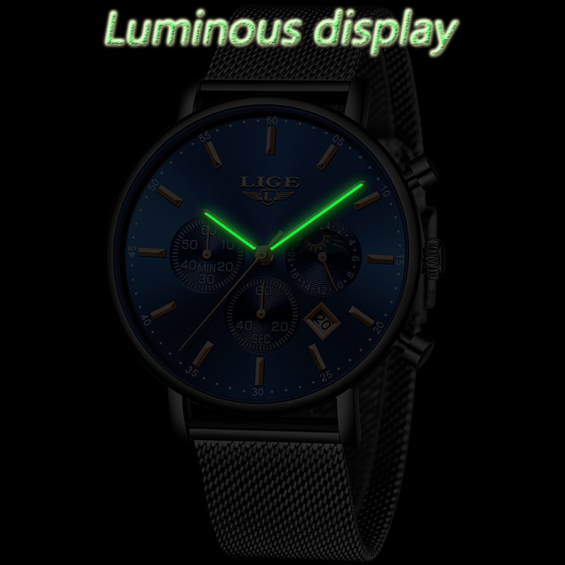 Mens Luxury Watch Stainless Steel