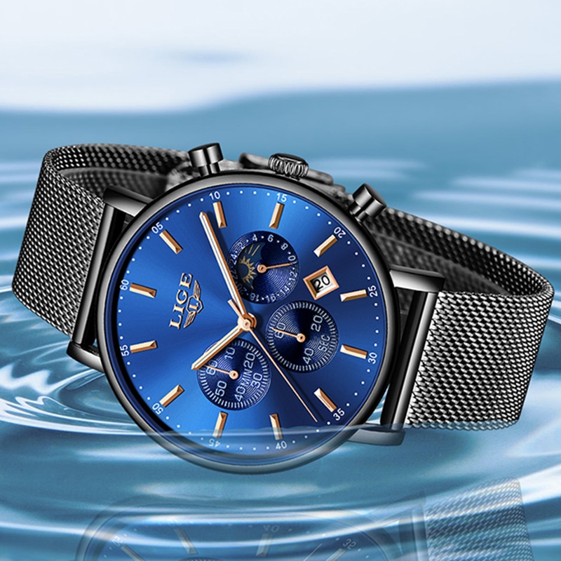 Mens Luxury Watch Stainless Steel