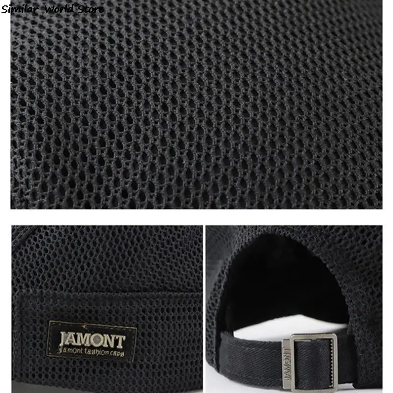 Men's Mesh Baseball Cap Breathable Summer Caps Dad Hat Outdoor Fishing Hats Trucker Cap Men's Mesh Baseball Cap Breathable Summer Caps Dad Hat Outdoor Fishing Hats Trucker Cap