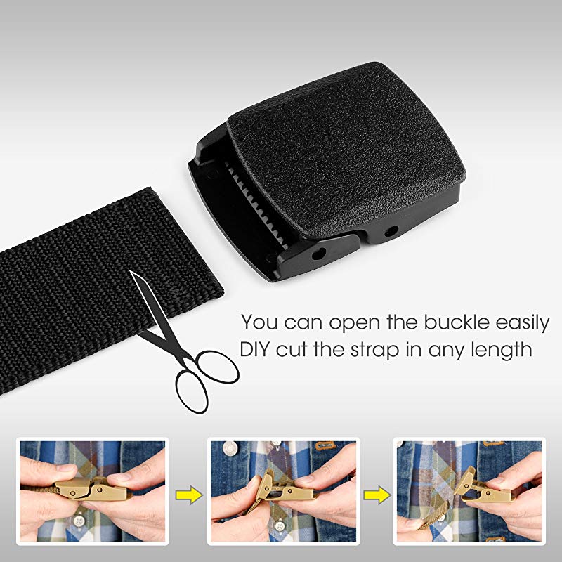 Men's Military Automatic Buckle Nylon Belt Outdoor Hunting Multifunctional Tactical Canvas Belt High Quality Men's Men's Military Automatic Buckle Nylon Belt Outdoor Hunting Multifunctional Tactical Canvas Belt High Quality Men's
