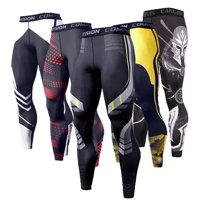 Men's Running Leggings Sportswear Quick Dry Gym Fitness Tights Workout Training Jogging Sports Trousers Compression Men's Running Leggings Sportswear Quick Dry Gym Fitness Tights Workout Training Jogging Sports Trousers Compression
