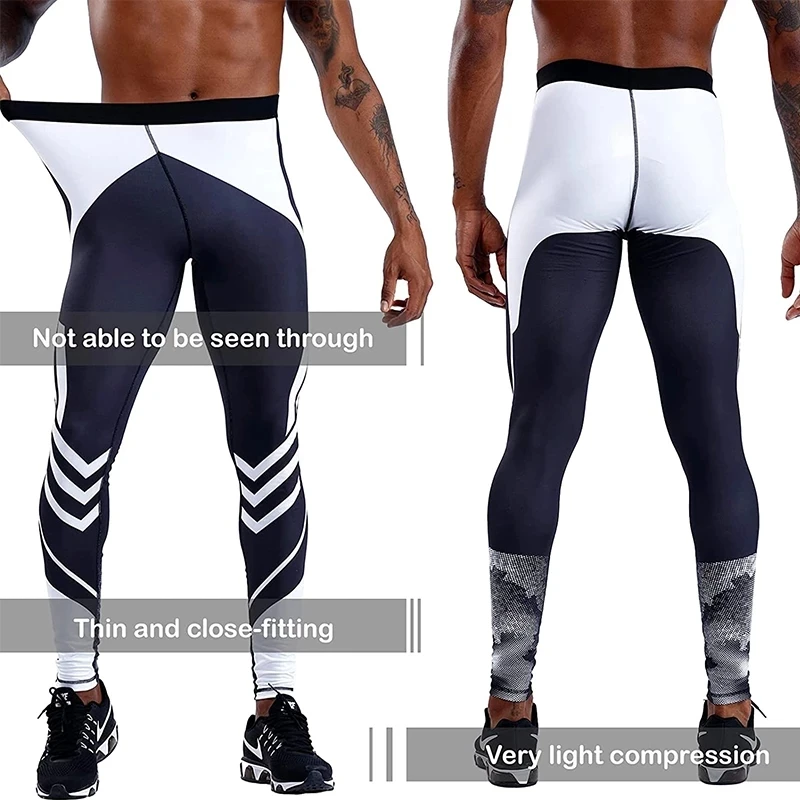 Men's Running Leggings Sportswear Quick Dry Gym Fitness Tights Workout Training Jogging Sports Trousers Compression Men's Running Leggings Sportswear Quick Dry Gym Fitness Tights Workout Training Jogging Sports Trousers Compression