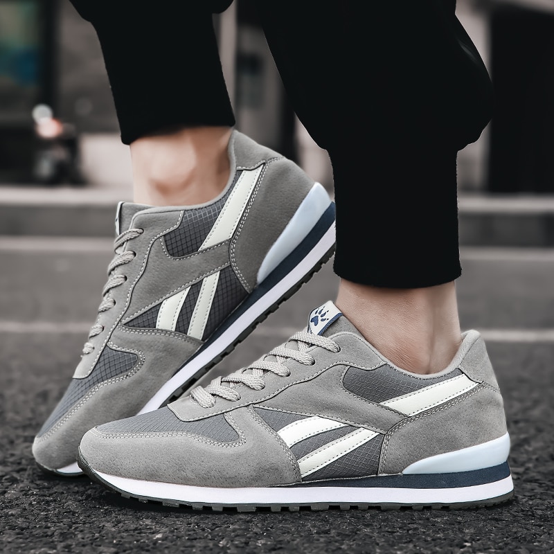 Mens Running Sneakers Breathable Footwear