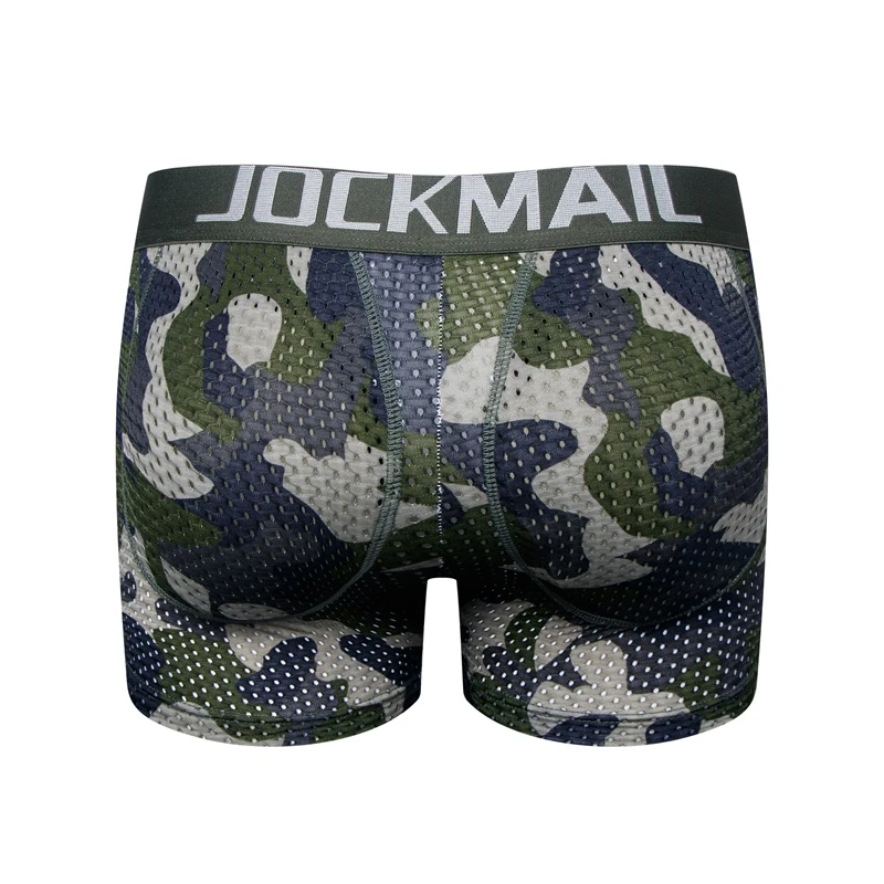 Men's Sexy Fashion Ice Silk Mesh Breathable Soft Comfortable Butt Lift Boxer Briefs Underwear Low Waist Camouflage Men's Sexy Fashion Ice Silk Mesh Breathable Soft Comfortable Butt Lift Boxer Briefs Underwear Low Waist Camouflage