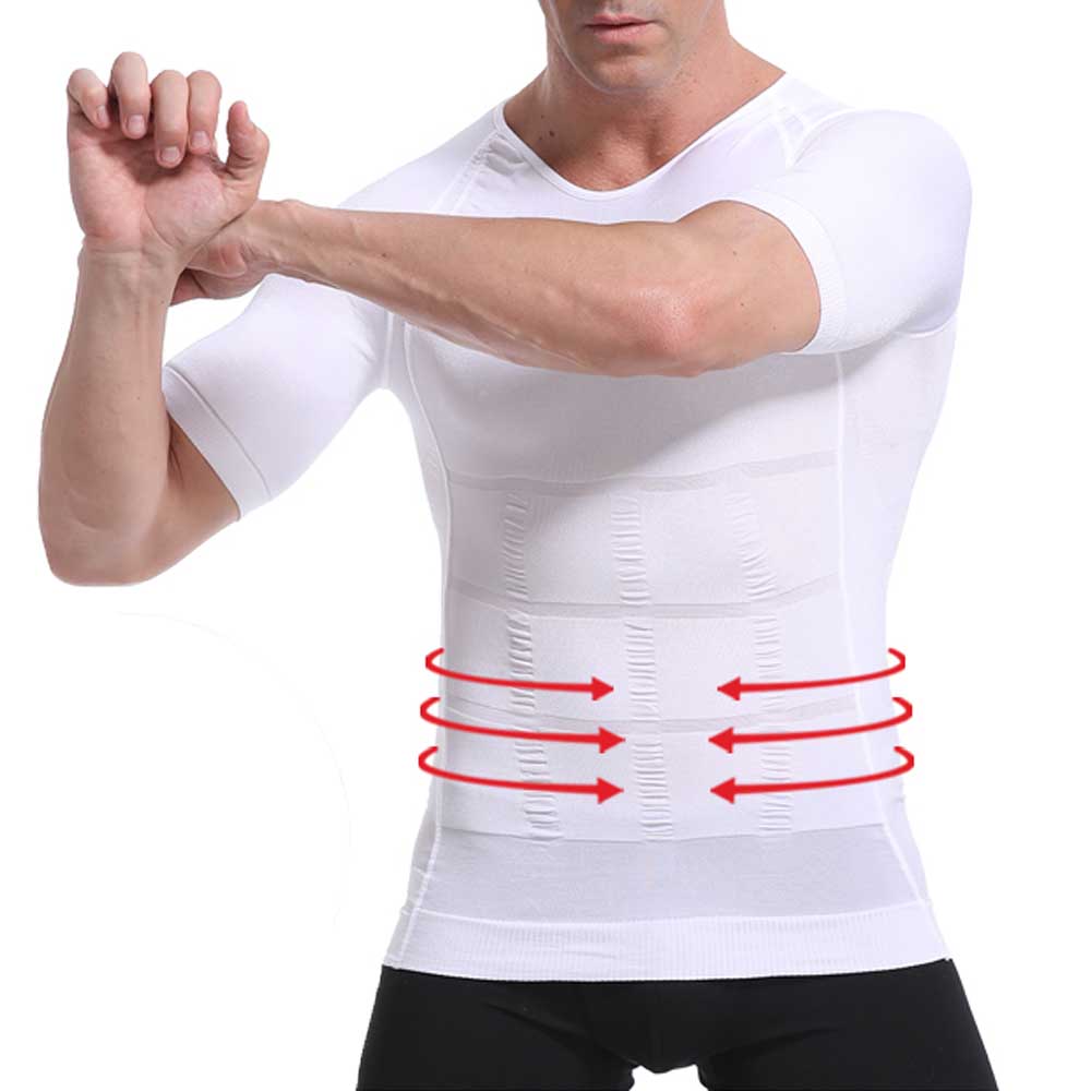 Men's Slimming Shaper Posture Vest Male Tummy Abdomen Corrector Compression Body Modeling Fat Burner Chest Tummy Shirt Men's Slimming Shaper Posture Vest Male Tummy Abdomen Corrector Compression Body Modeling Fat Burner Chest Tummy Shirt