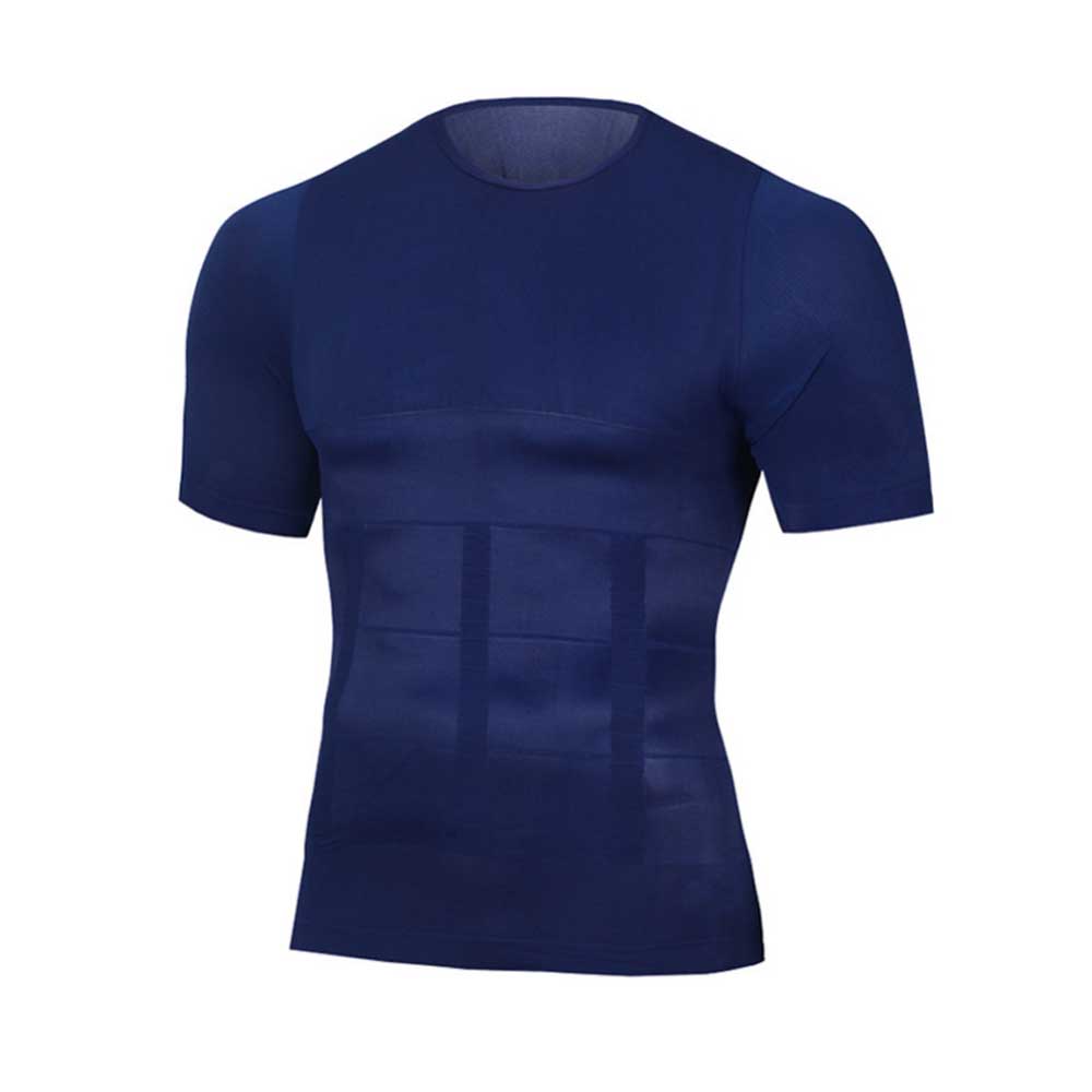 Men's Slimming Shaper Posture Vest Male Tummy Abdomen Corrector Compression Body Modeling Fat Burner Chest Tummy Shirt