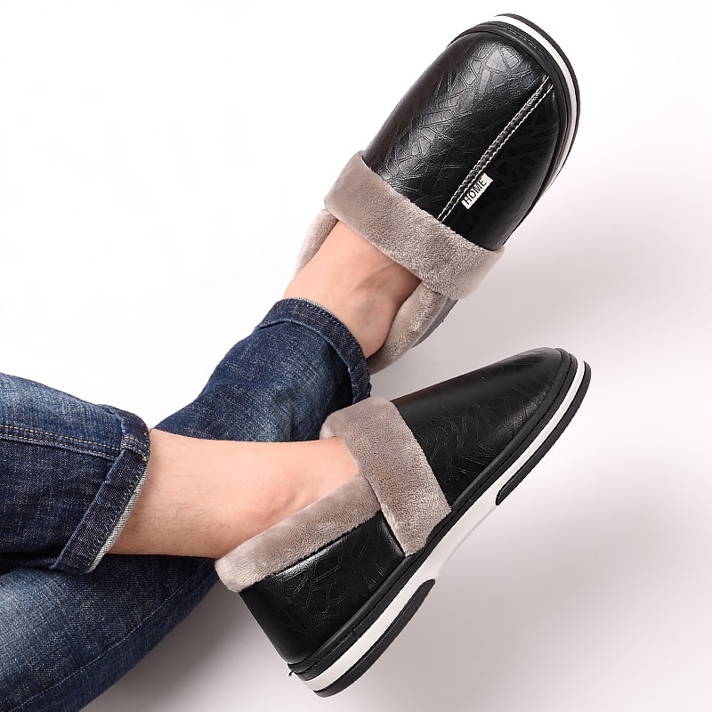 Men's Slippers Indoor Footwear