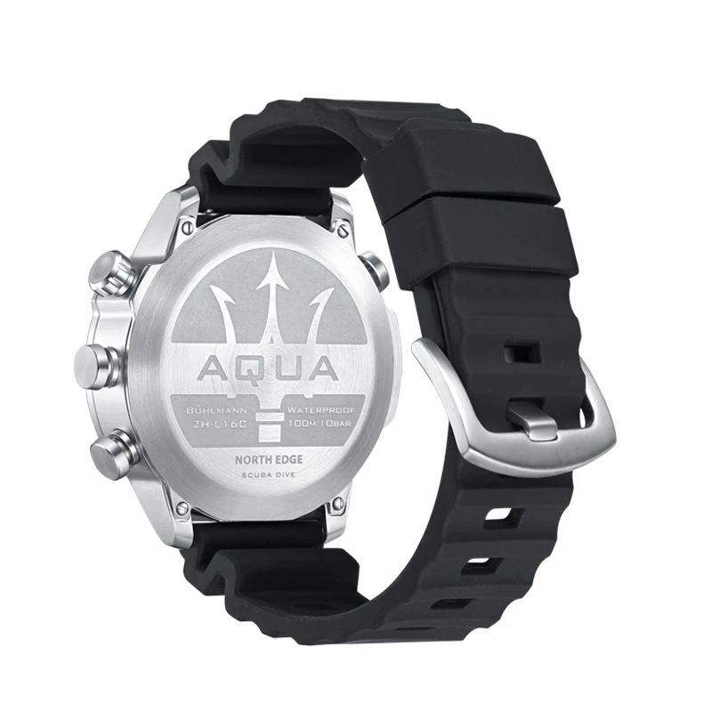 Mens Smart Watch Professional Dive Computer Watch Scuba Diving NDL (No Deco Time) 50M Altimeter Barometer Compass