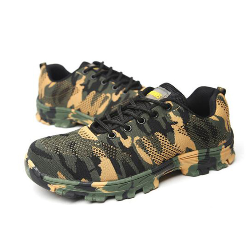 Men's Sneakers Steel Toe Safety Shoes
