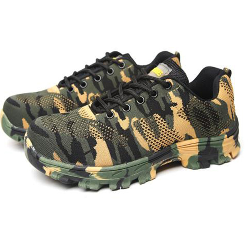 Men's Sneakers Steel Toe Safety Shoes