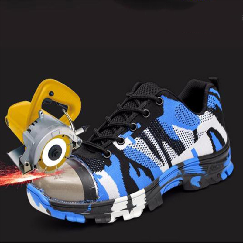 Men's Sneakers Steel Toe Safety Shoes