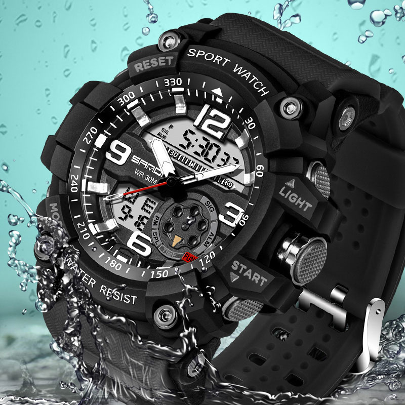 Mens Sports Watch Chronograph Timepiece