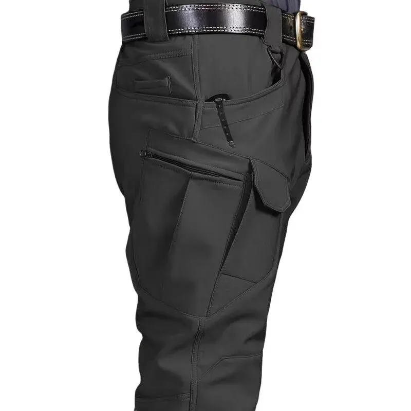 Men's Spring Autumn Tactical Pants Climbing Hiking Camping Fishing Hunting Elastic Trousers Quick Dry Trekking Sports