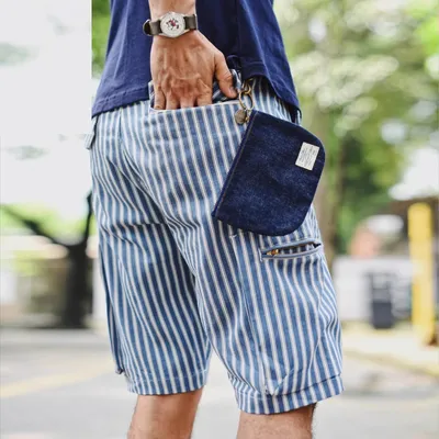 Mens Striped Shorts Summer Shorts