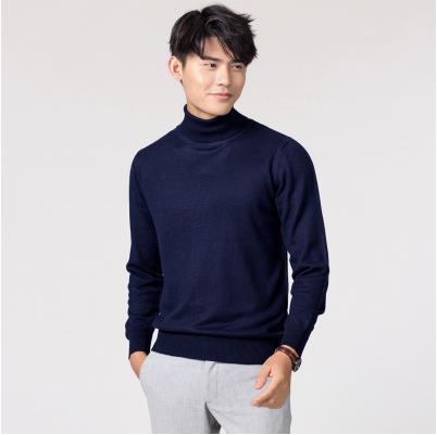 Mens Turtleneck Sweater Casual Wear
