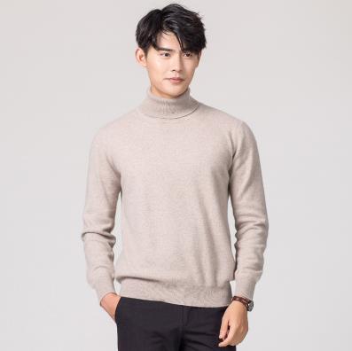 Mens Turtleneck Sweater Casual Wear