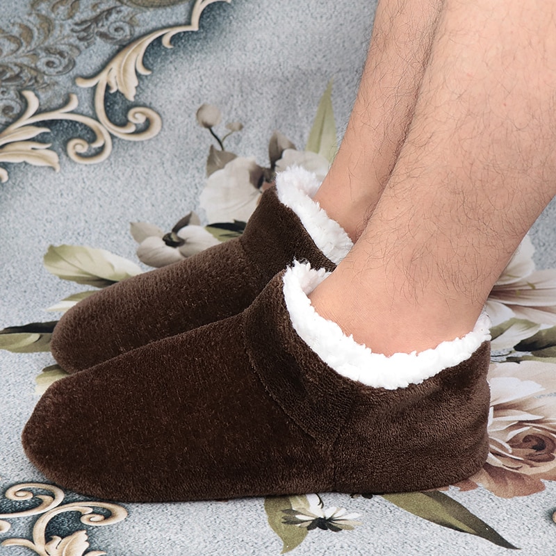 Men's Warm House Slippers for Winter