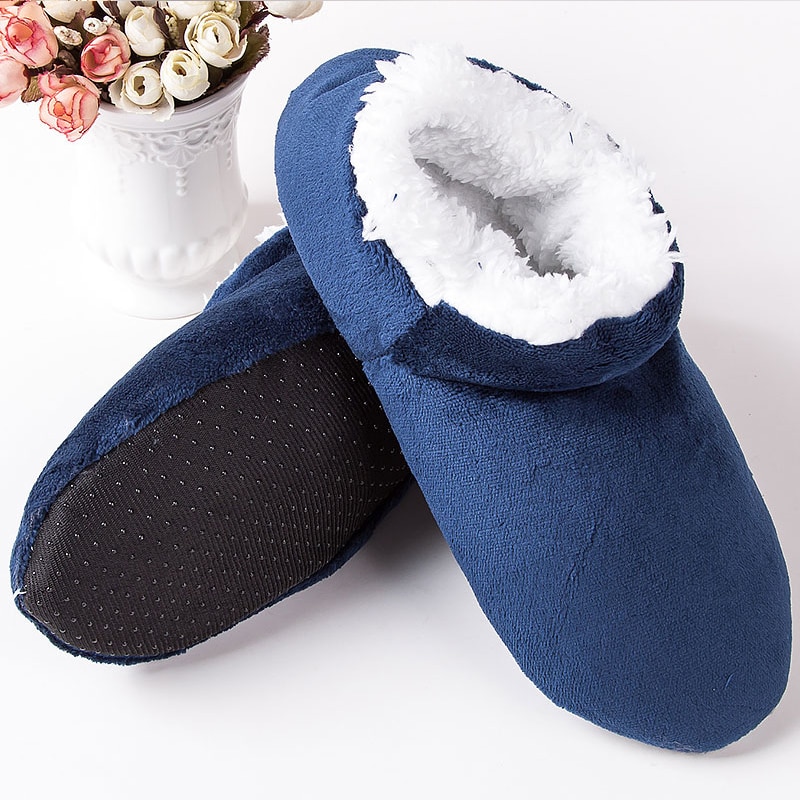 Men's Warm House Slippers for Winter