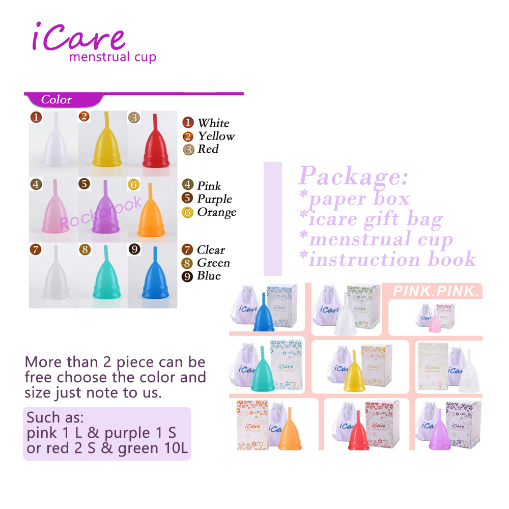 Menstrual Cup Reusable Medical Grade Silicone Menstrual Cup Reusable Medical Grade Silicone