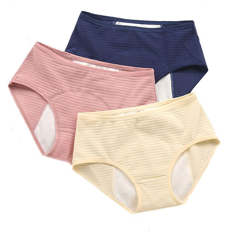 Menstrual Underwear Leak Proof Panties (3 pieces) Menstrual Underwear Leak Proof Panties (3 pieces)