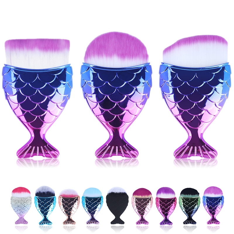 Mermaid Brush Makeup Tool Mermaid Brush Makeup Tool