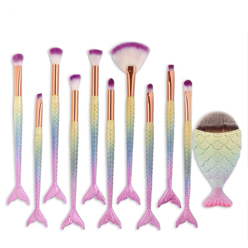 Mermaid Makeup Brushes Mermaid Makeup Brushes
