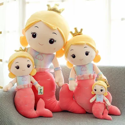 Mermaid Plush Mermaid Princess Stuffed Toy