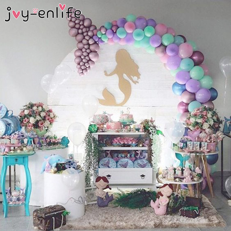 Mermaid Tail Balloon Party Décor (44pcs) Mermaid Tail Balloon Party Décor (44pcs)