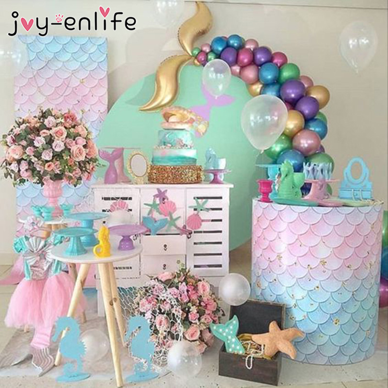 Mermaid Tail Balloon Party Décor (44pcs) Mermaid Tail Balloon Party Décor (44pcs)
