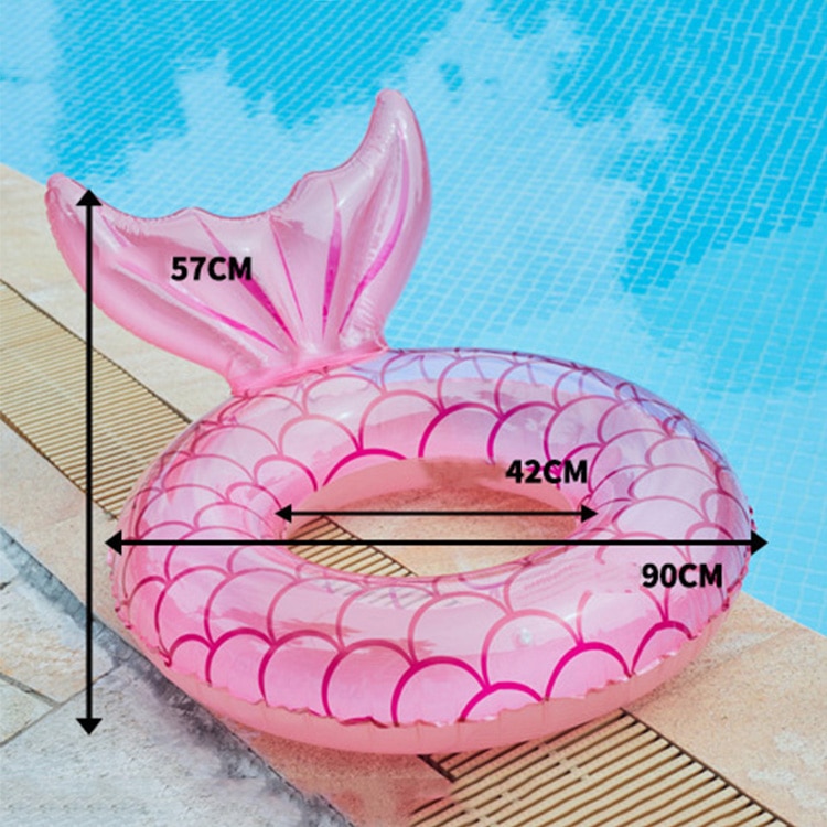 Mermaid Tail Float Swimming Ring