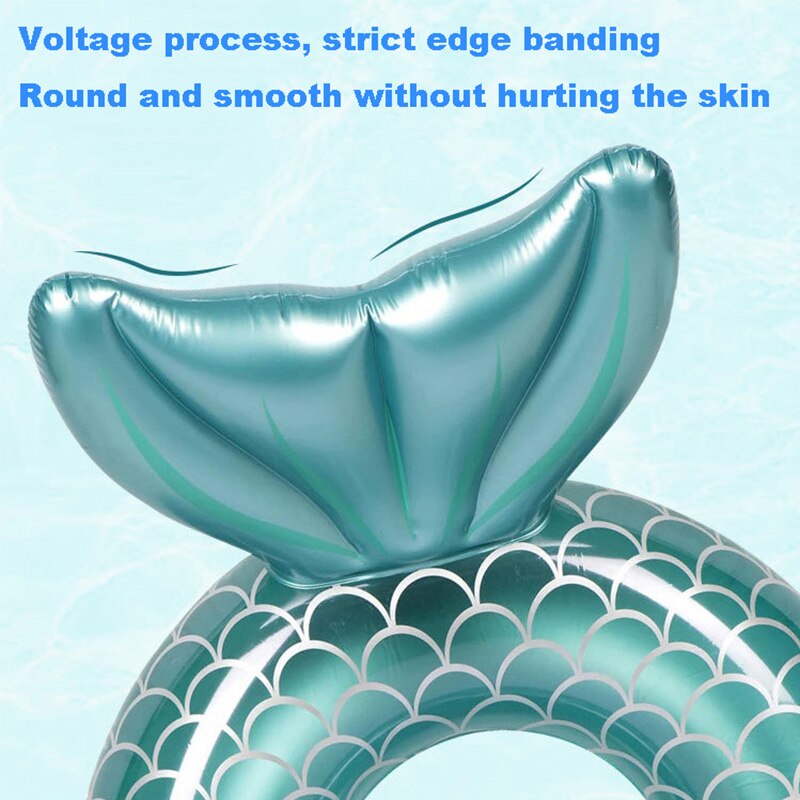 Mermaid Tail Float Swimming Ring