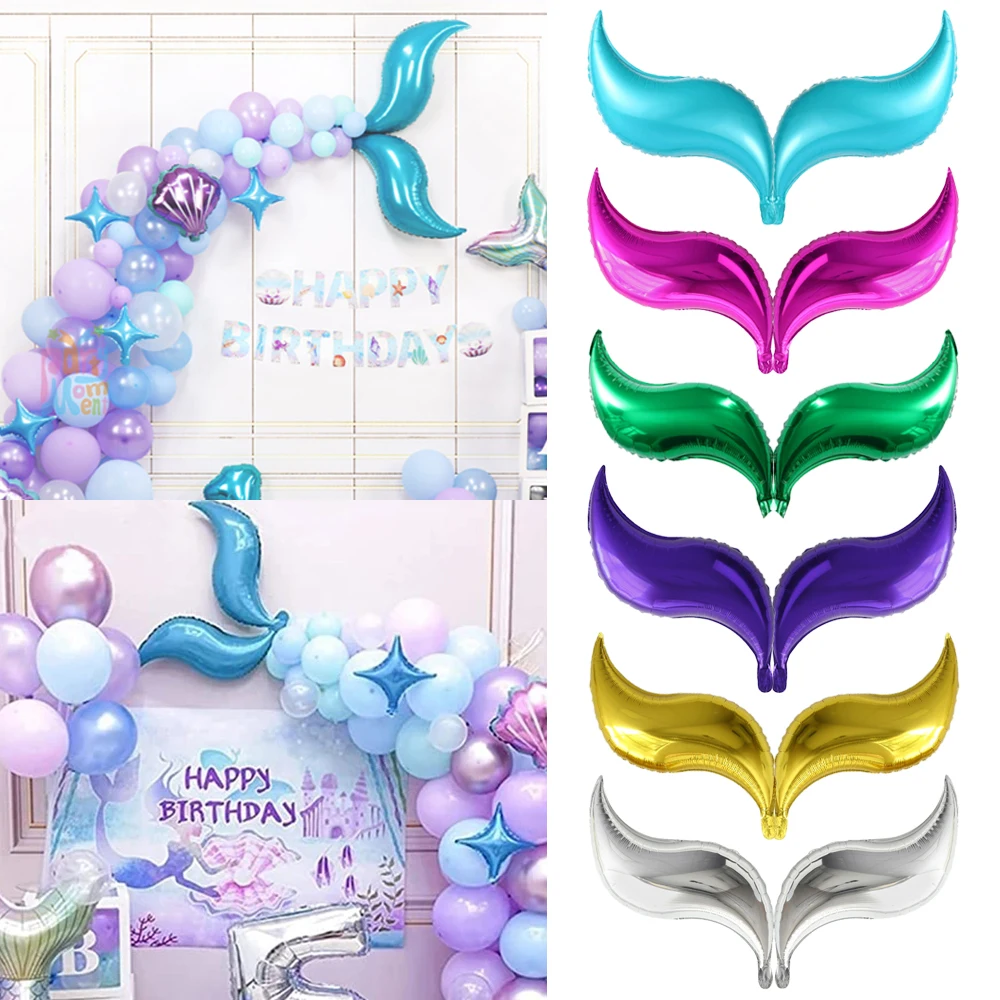 Mermaid Tail Foil Balloon (2 pcs) Mermaid Tail Foil Balloon (2 pcs)