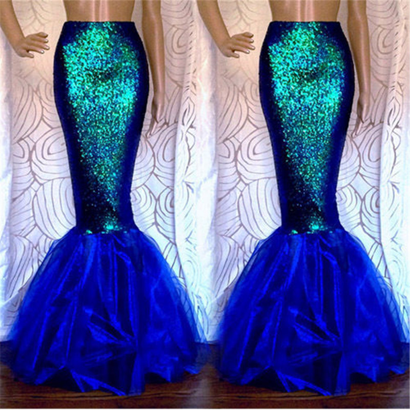 Mermaid Tail Skirt Costume for Adults Mermaid Tail Skirt Costume for Adults