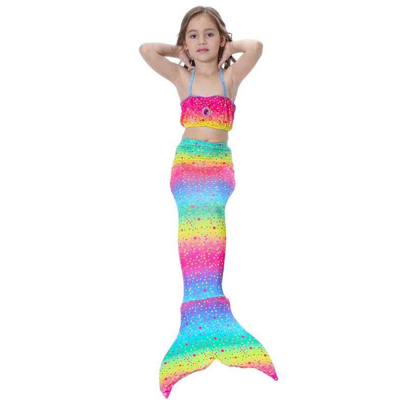 Mermaid Tails For Kids Bikini Swimwear Mermaid Tails For Kids Bikini Swimwear