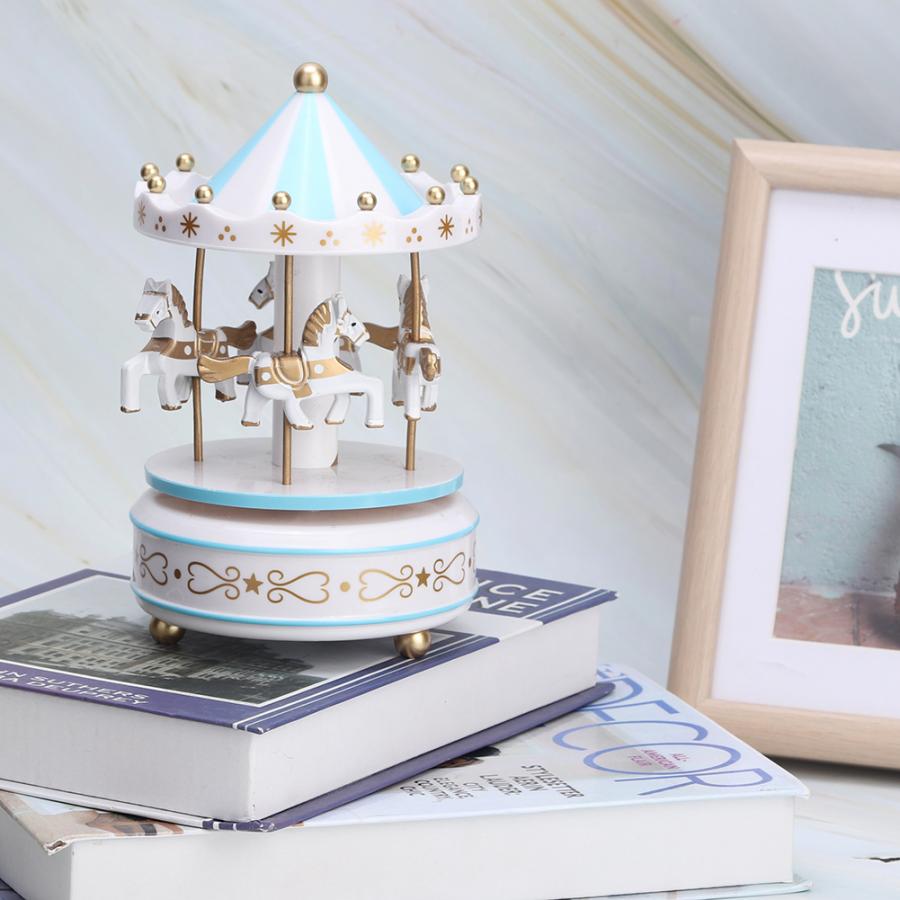 Merry Go Round Music Box Carousel