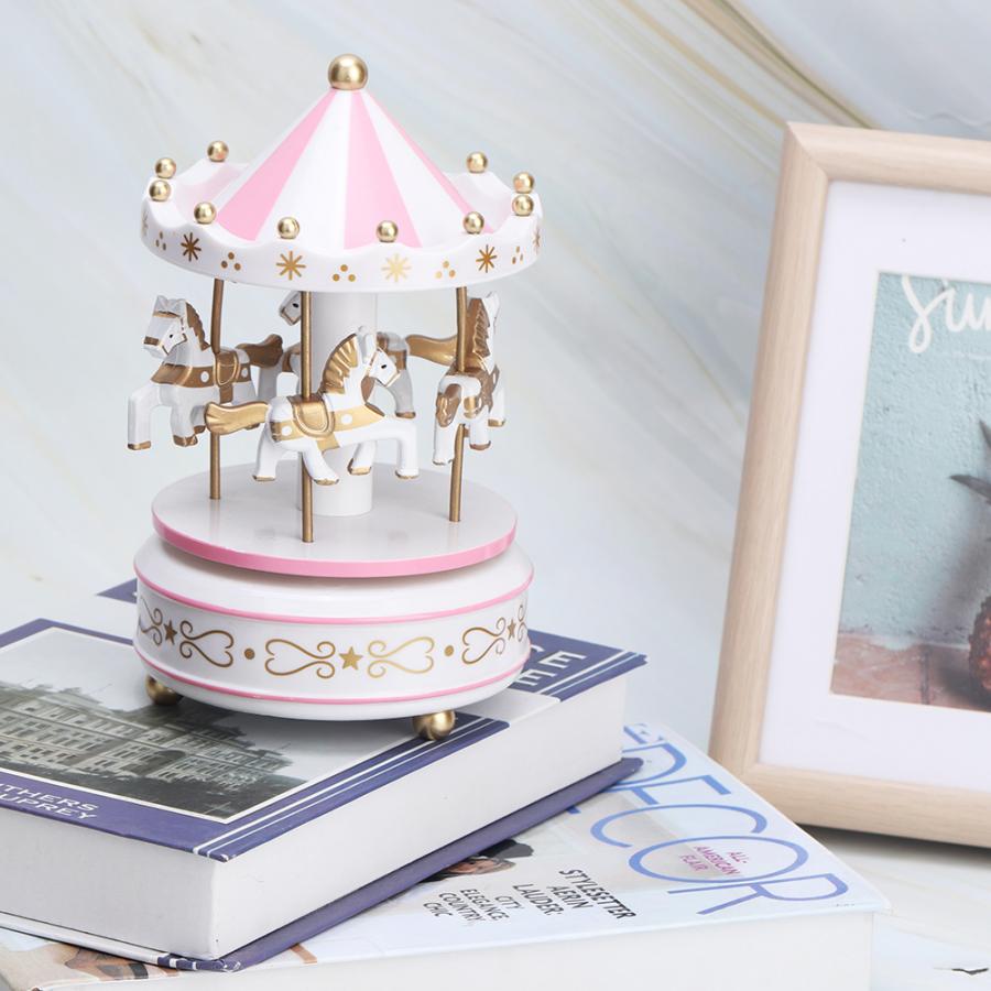 Merry Go Round Music Box Carousel