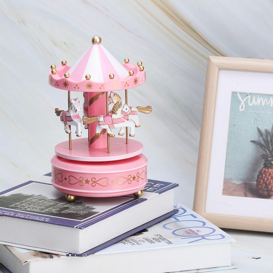 Merry Go Round Music Box Carousel