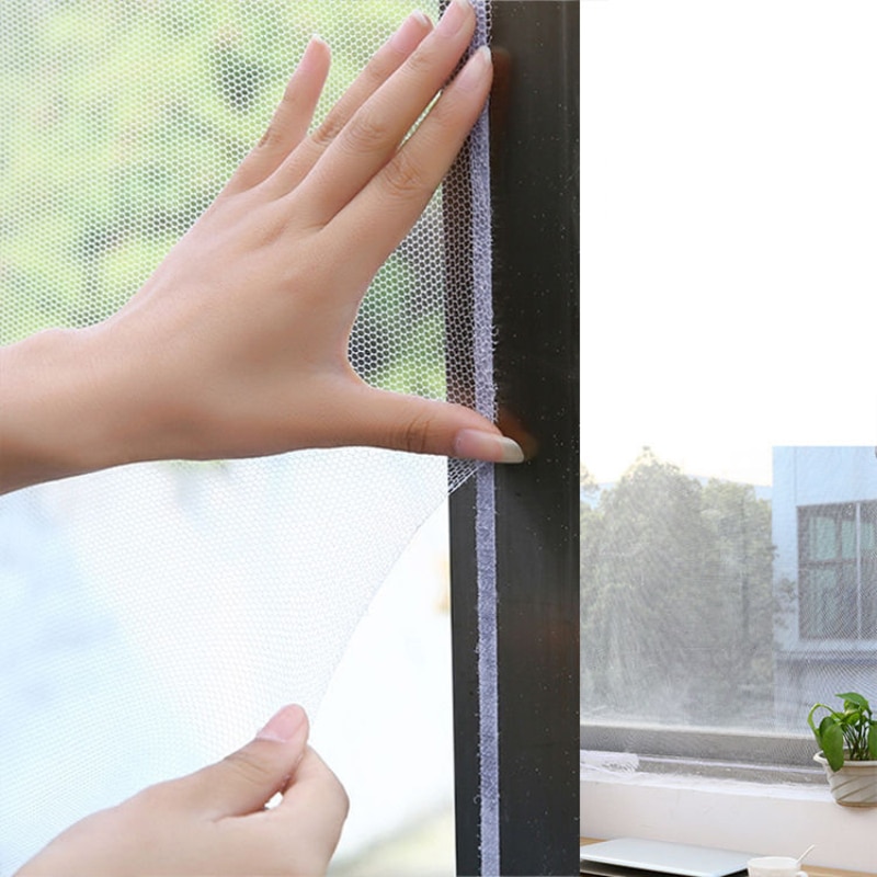 Mesh Adhesive Velcro Mosquito Net